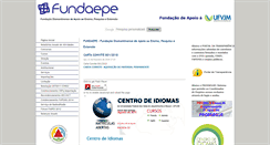 Desktop Screenshot of fundaepe.org.br